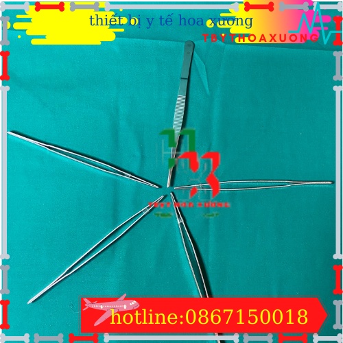 Nỉa thẳng y tế không mấu 20 cm dùng trong phẩu thuật và hộp sơ cứu y tế