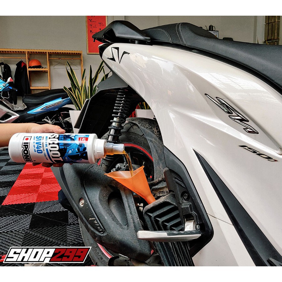 Nhớt Xe Tay Ga Cao Cấp Ipone Katana Scoot 5W40