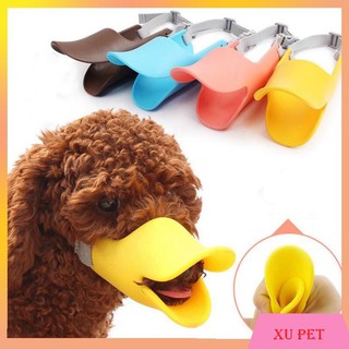 Rọ Mõm Mỏ Vịt Silicon Cho Chó Đi Dạo
