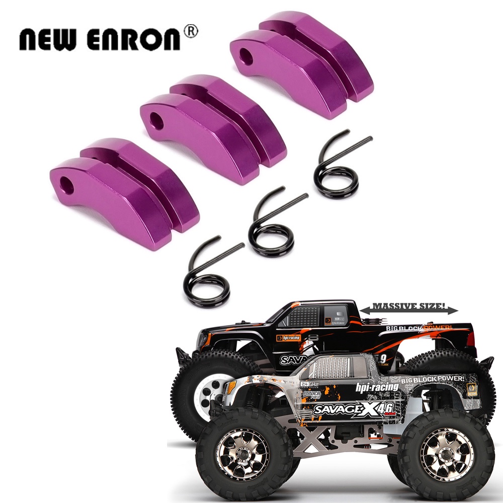 87151 86391 87196 3 Chiếc Nhôm Ly Hợp Giày Cho Xe RC 1 / 8 HPI Racing HPI Racing Savage XL X 21 25 X