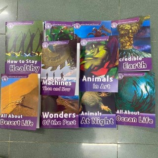 Bộ đẹp - Full Colours - Tặng File Mp3 - Oxford Read And Discover 10c - Level 4