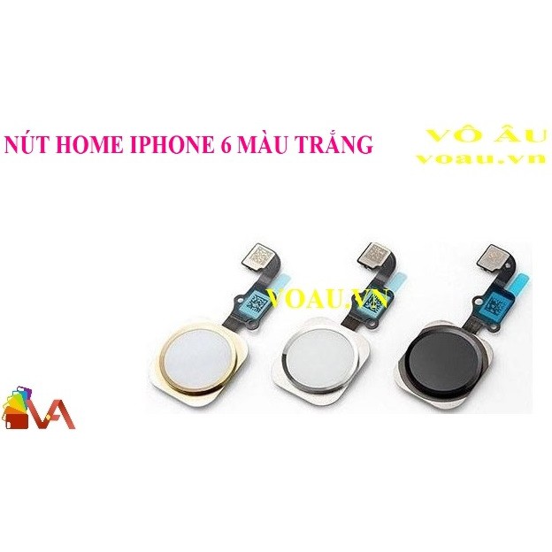 NÚT HOME IPHONE 6 MÀU TRẮNG