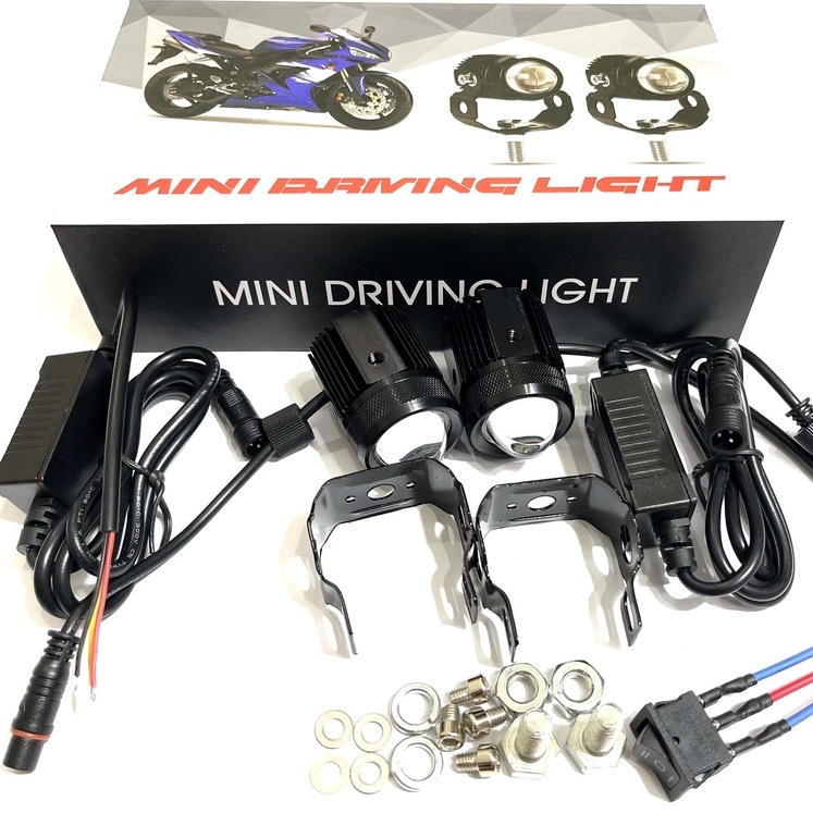 Đèn Trợ Sáng Bi Cầu Mini Cos Vàng Pha Trắng Loại 1 Siêu Đẹp
