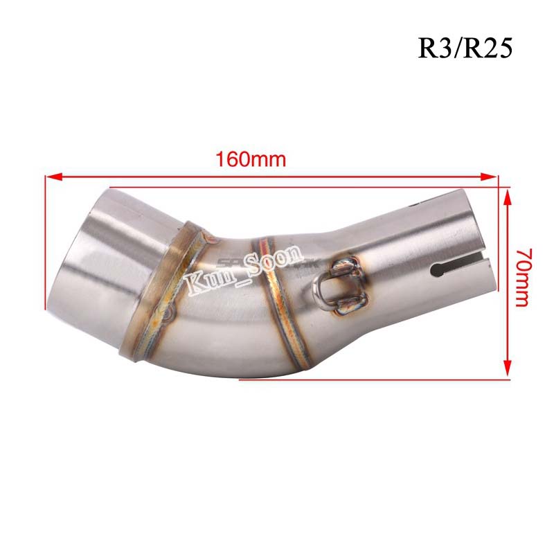 Phụ Kiện Kết Nối Ống Xả Cho Xe Máy R3 R25 MT-03