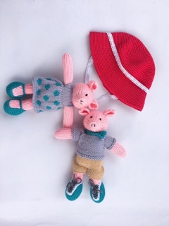 Set mũ và giày mẫu MG02 cho bé