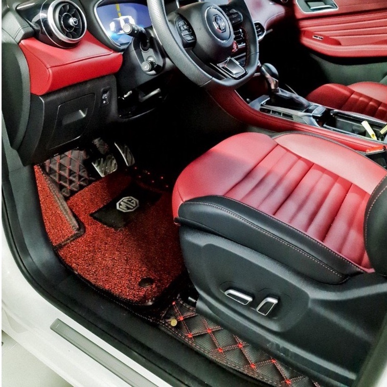 Thảm lót sàn ô tô 5D 6D MG ZS chống nước, không mùi, phủ kín 90% sàn xe