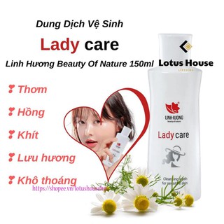 Dung dịch vệ sinh phụ nữ - Gel phụ khoa Lady Care Linh Hương Beauty Of Nature 150ml
