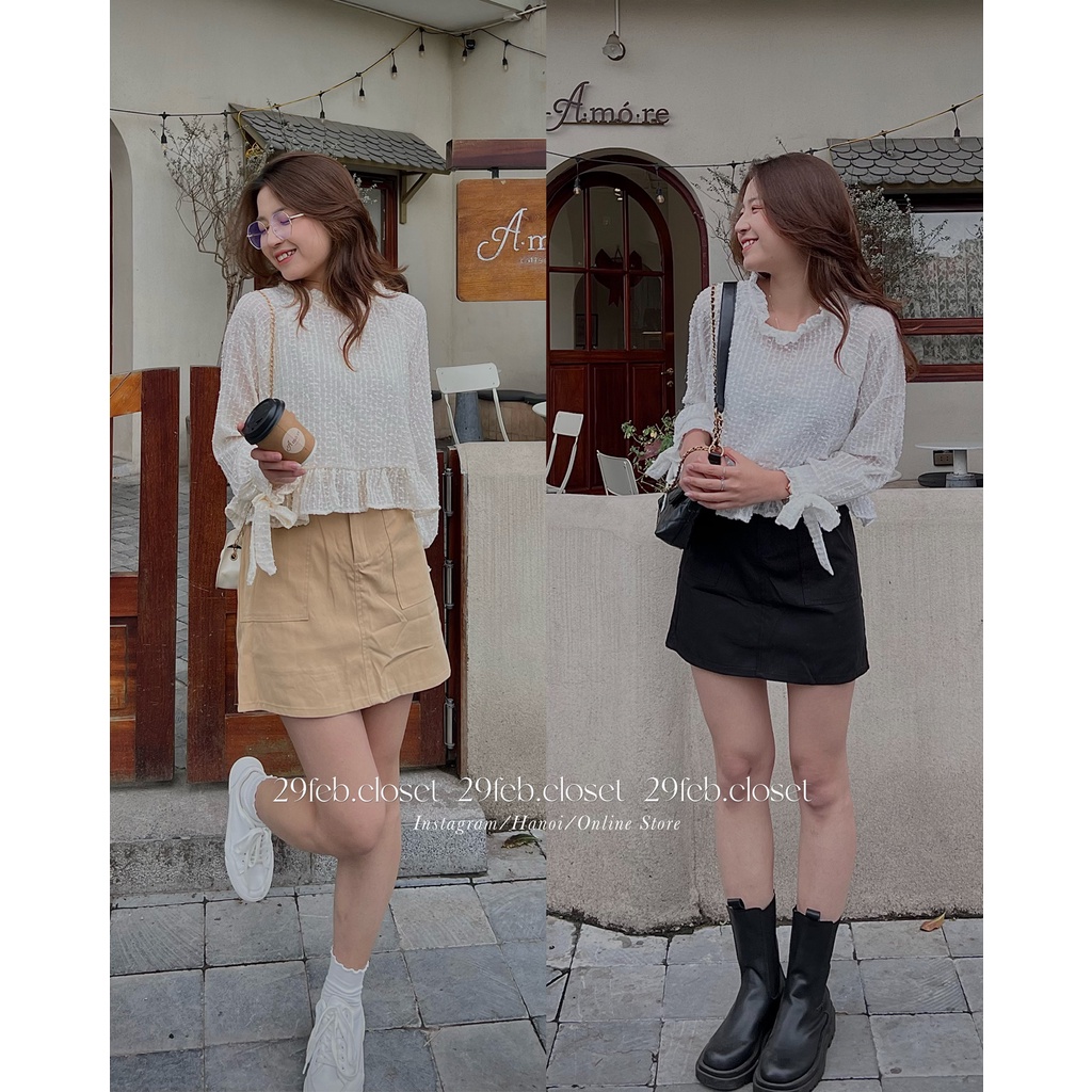 Set áo bling bling kèm chân váy - 29feb.closet - S28
