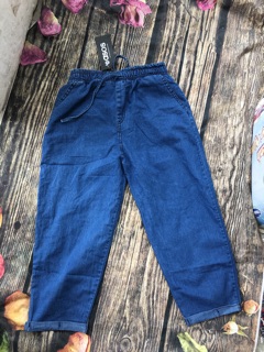 Quần baggy lửng nữ
