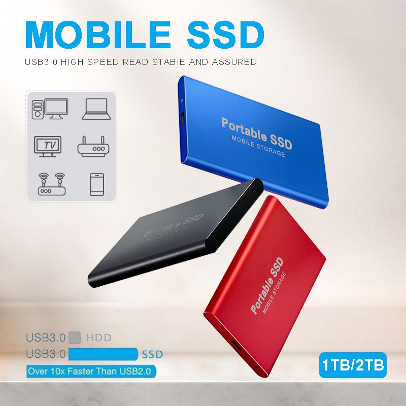 Ổ Cứng Di Động Usb 3.0 Dung Lượng 1tb / 2tb