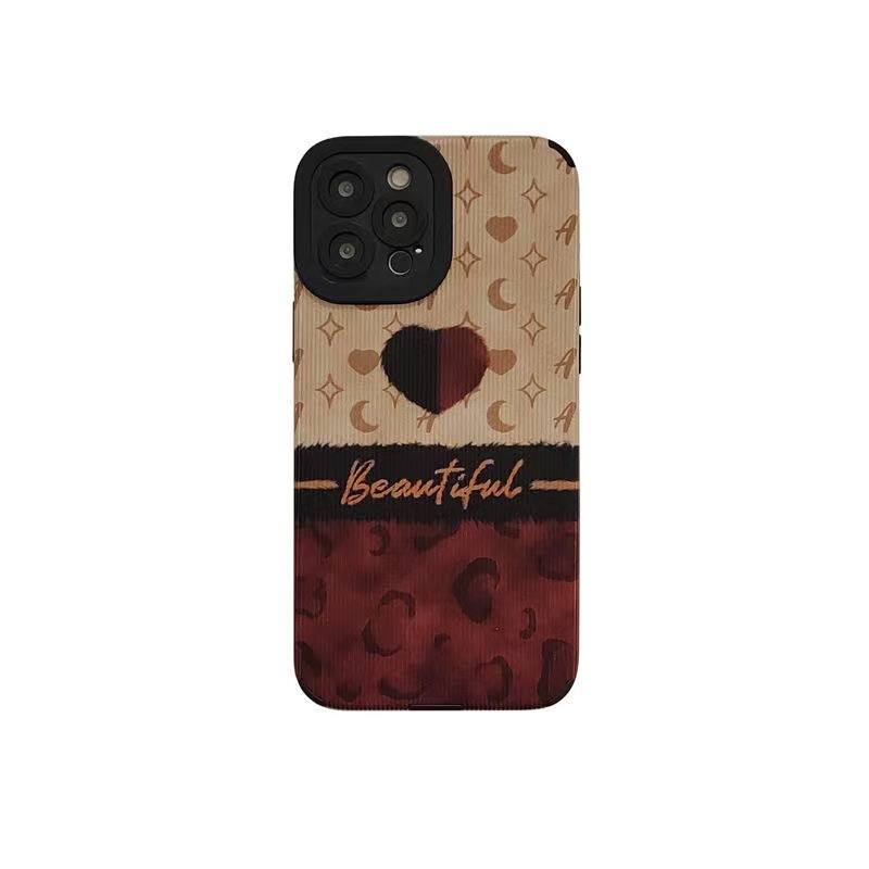 Ốp Điện Thoại Họa Tiết Da Báo Cho iPhone13promax iPhone 12 Phone Case 11 Niche x / xr