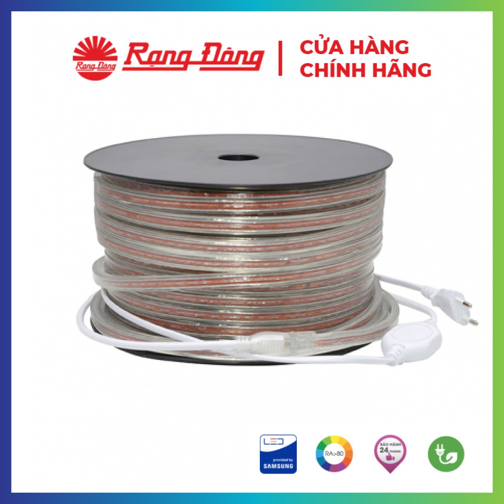 Bộ Đèn LED dây 100/7W Rạng Đông, 1 cuộn 50 mét, độ bền cao