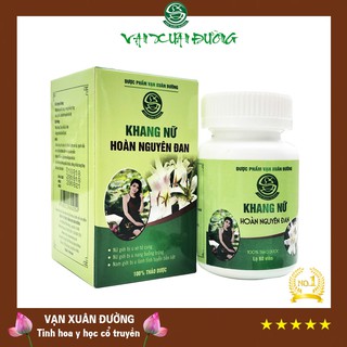 Khang nữ hoàn nguyên đan hỗ trợ u xơ, u nang buồng trứng, rối loạn kinh nguyệt, điều kinh