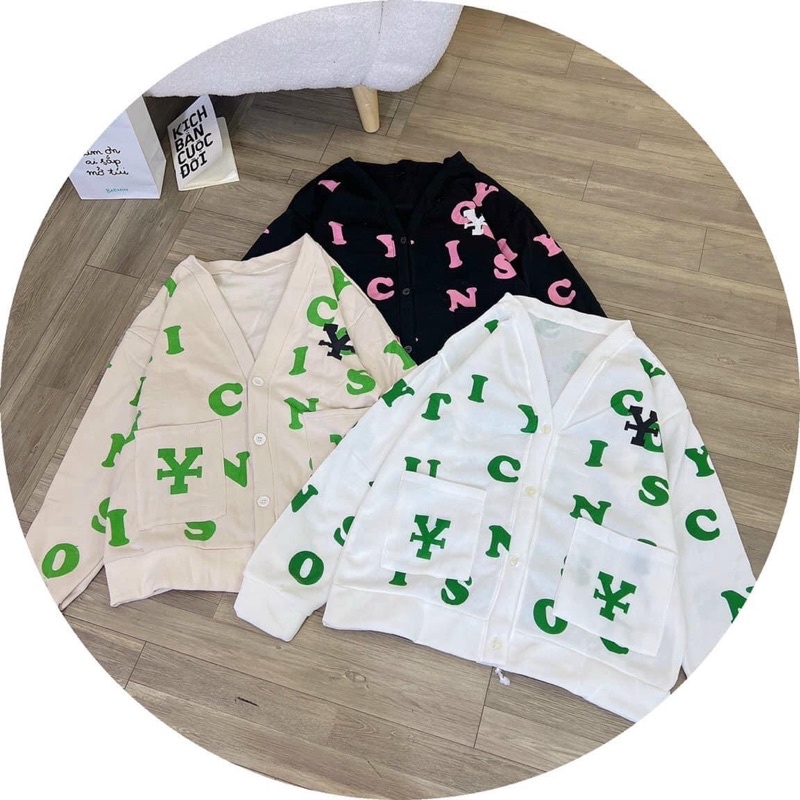 Áo khoác cardigan nỉ ngoại ulzzang unisex NUTRA nam nữ