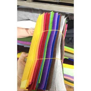 Vải dạ làm handmade