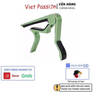 Kẹp capo guitar classic acoustic kim loại màu xanh lá Viet Passion lên tông hạ tông dùng cho mọi loại đàn ghita