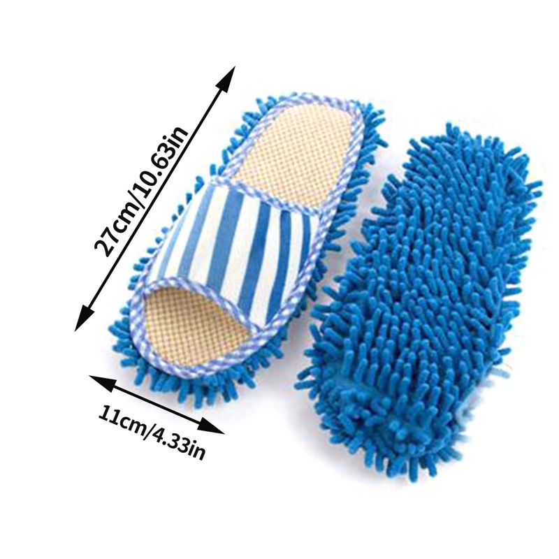 Dép Lau Nhà Lông Cừu San Hô Lau Nhà Có Thể Tháo Rời