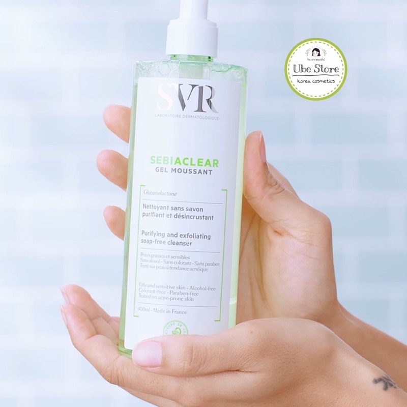 SỮA RỬA MẶT/ TẨY TRANG SVR SEBIACLEAR 400ML | BigBuy360 - bigbuy360.vn