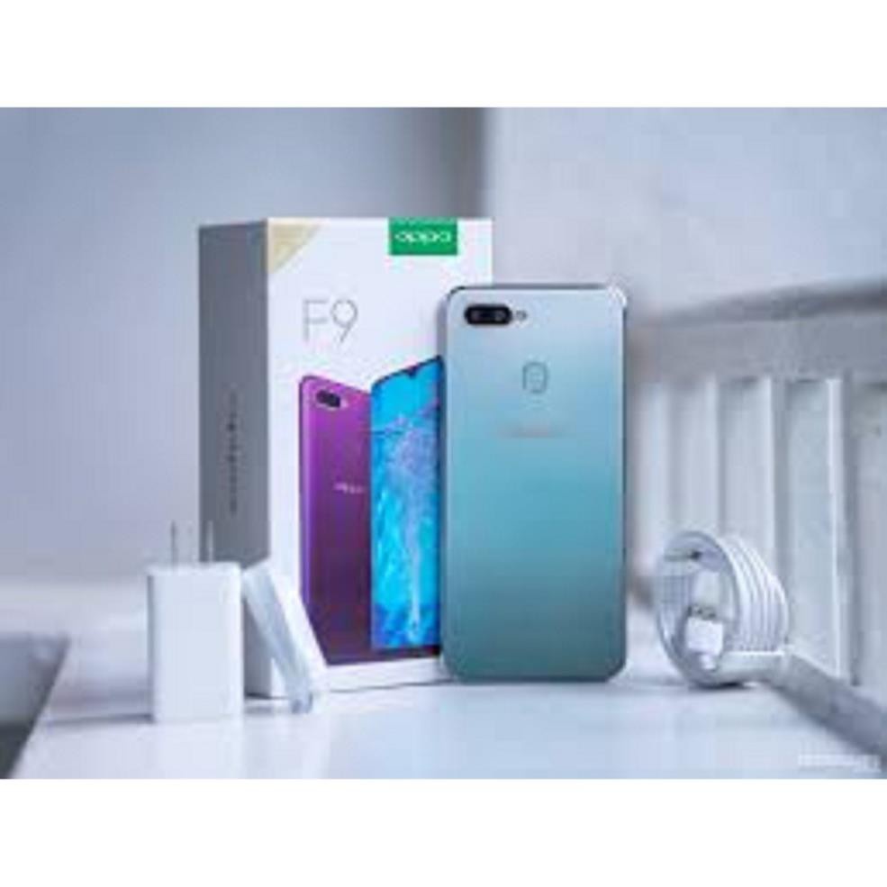 điện thoại giá rẻ Oppo F9 Pro 2sim ram 8G bộ nhớ 256G mới Chính Hãng, Màn hình giọt nước 6.3inch, Camera nét - TNN 03 | BigBuy360 - bigbuy360.vn