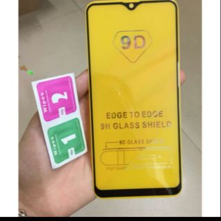 Kính cường lực Full màn Full keo 9D Samsung A20S.