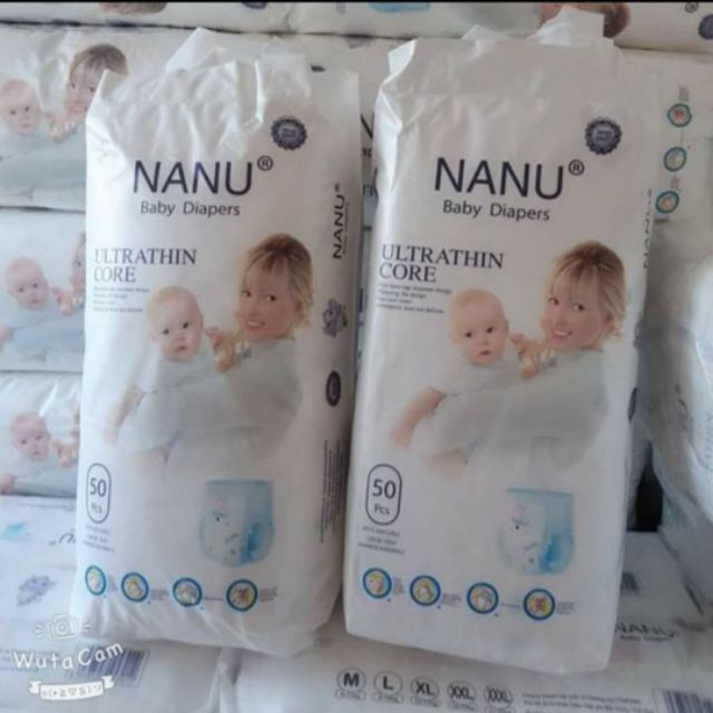 [HÀNG CHÍNH HÃNG] Bỉm Xuất Nhật NANU Baby M50/L50/XL50/XXL50