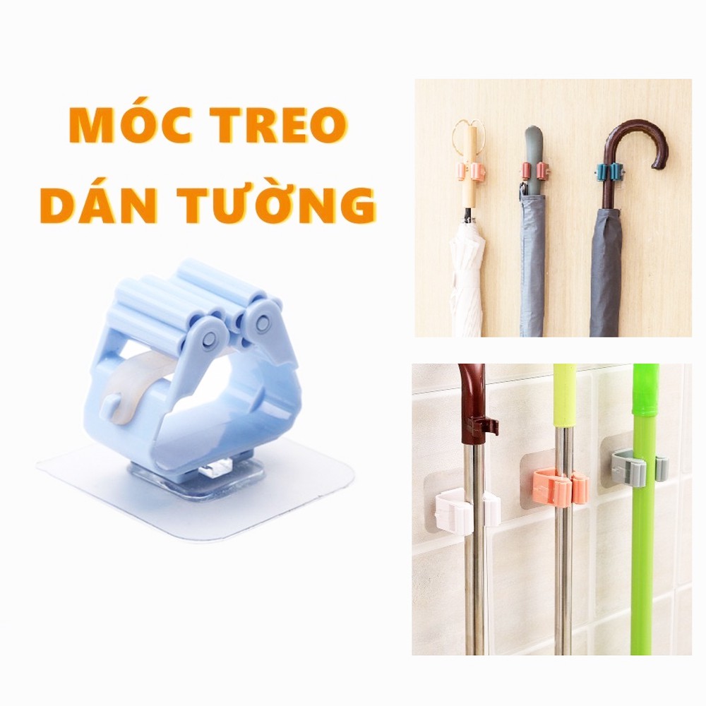 Móc Treo Chổi Và Cây Lau Nhà Dán Tường - Taky, Sản Phẩm Tiện Dụng, Dễ Lắp Đặt, Không Khoan Đục 4028