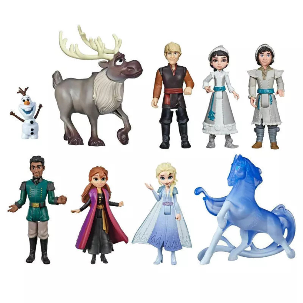 Set 9 / 10 Mô Hình Nhân Vật Phim Hoạt Hình Frozen 5-11cm