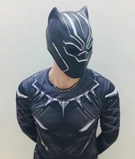 Mặt nạ báo đen black panther Marvel