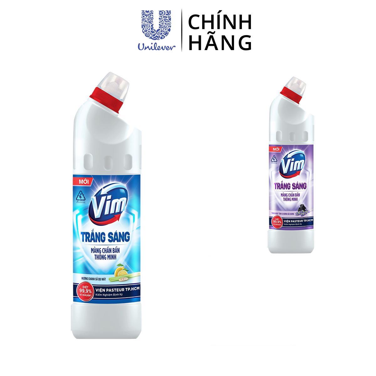 Gel tẩy rửa VIM trắng sáng 880ml (Chai)