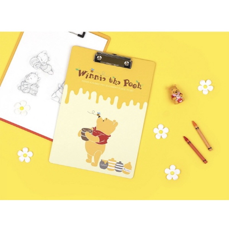 Bìa trình ký A4 gấu Pooh Hàn quốc