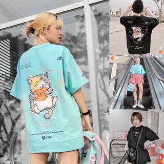 Áo thun Unisex Form rộng tay lỡ, áo phông nam nữ MAFDET