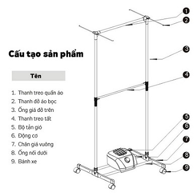 TỦ SẤY QUẦN /ÁO CÓ ĐIỀU KHIỂN TỪ XA CHẠY ÊM KHÔNG GÂY ỒN SIZE POWER XL [48X70X148 cm]