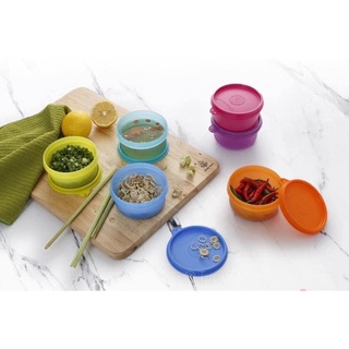 Bộ hộp bảo quản thực phẩm Tupperware Small Saver dung tích 200ml 6 hộp