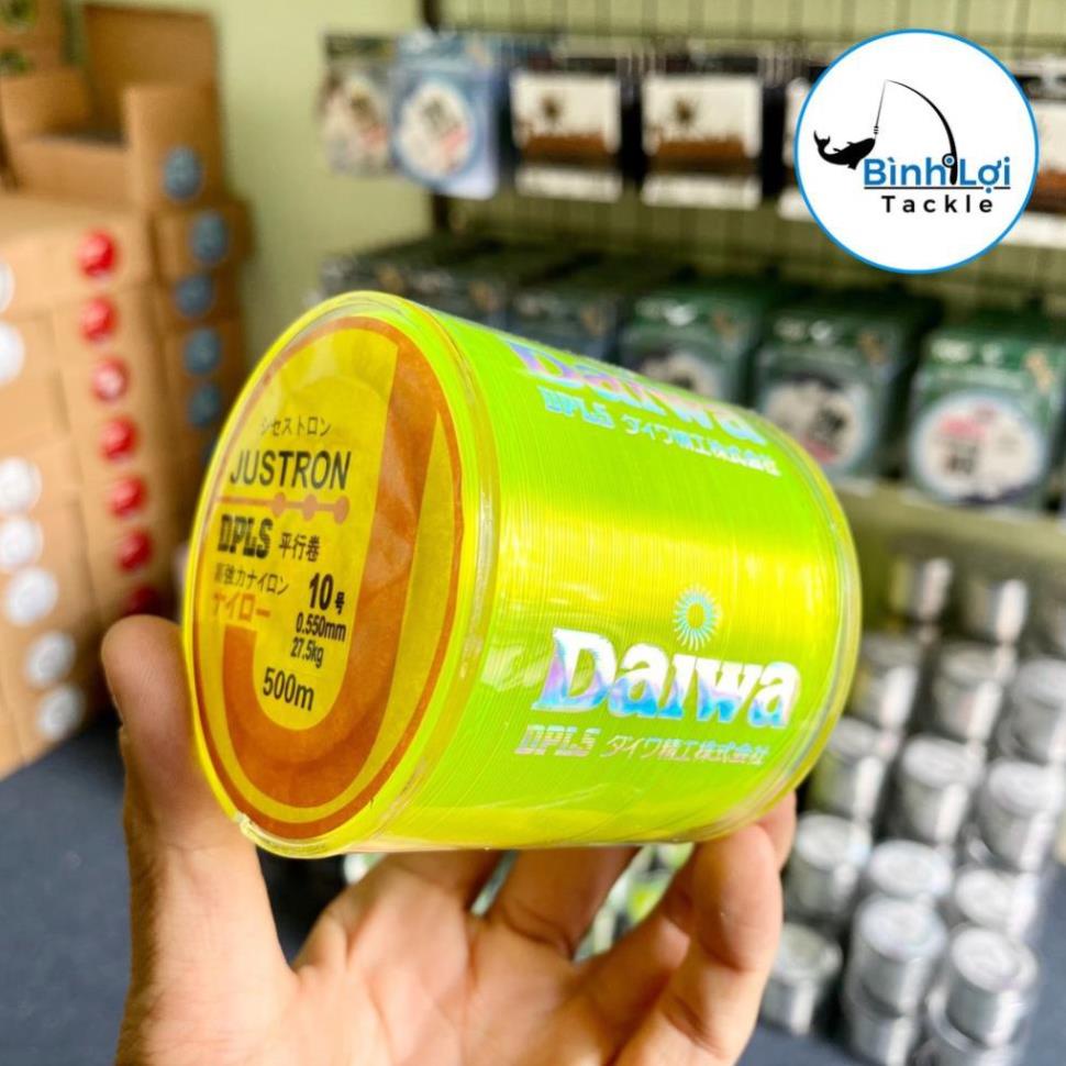 Dây Cước Câu Cá Siêu Bền Daiwa Justron Dài 500m  – Dây Cước Câu Cá Nhật Bản
