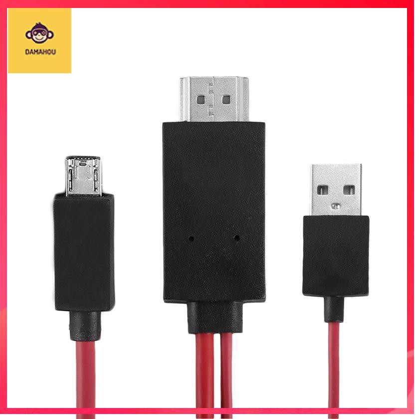 Cáp MHL Micro USB to HDMI với 11 chân cho Samsung Galaxy S1-4 Note1-4