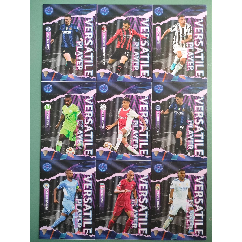 Thẻ SKY UCL VERSATILE PLAYER | David Alaba, Fernandinho, Fabinho, Ivan Perisic, Correa, Baku, Neres, Danilo, Florenzi