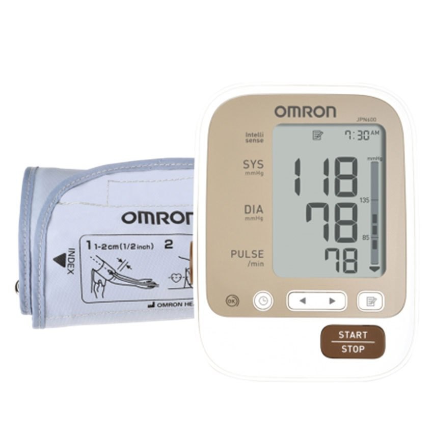 Máy Đo Huyết Áp Bắp Tay Tự Động Omron Jpn600 (Made in Japan)