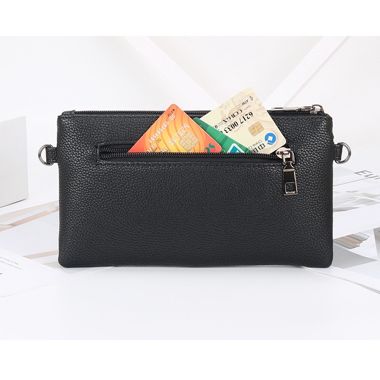 Túi Da Đeo Chéo Đựng Điện Thoại Phong Cách Hàn Quốc Thời Trang Cho Nữ