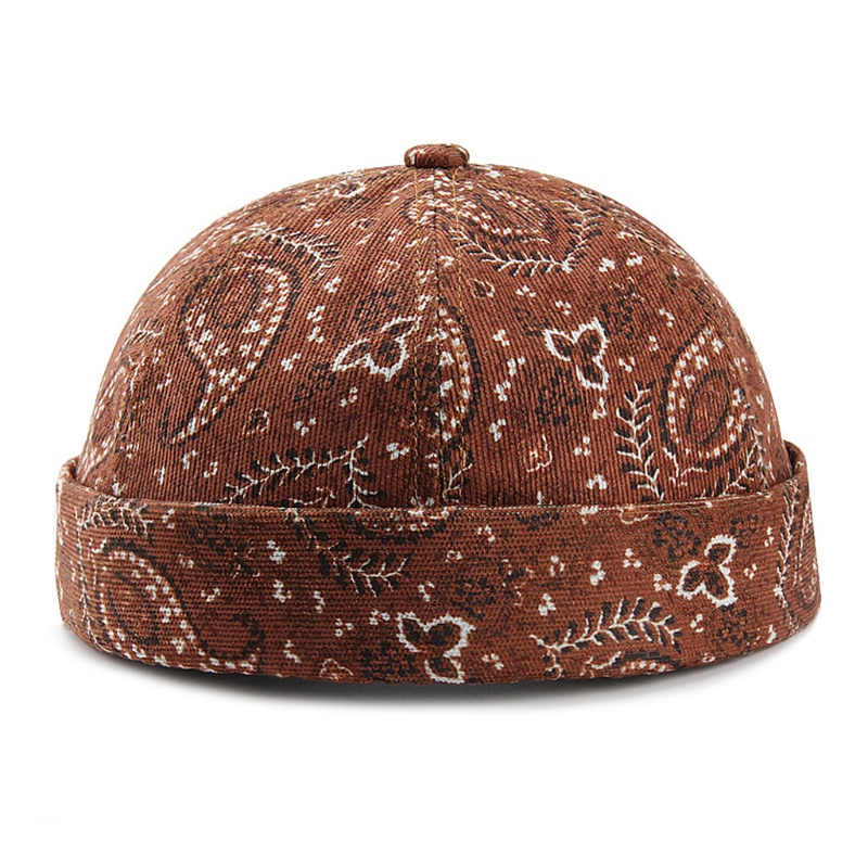 Mũ Beanie Không Vành Có Thể Điều Chỉnh Kích Cỡ Phong Cách Thời Trang Vintage Dành Cho Nam Và Nữ
