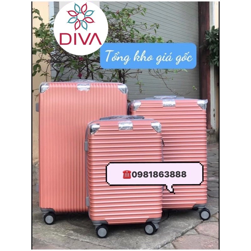 Vali du lịch RIMOWA Size 20+24 Inch Chất Nhựa Sần Cao Cấp, Chống Xước Chống Va Đập. HÀNG CÓ SẴN