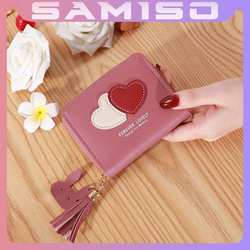 Ví nữ mini cao cấp ngắn cute nhỏ gọn bỏ túi thời trang giá rẻ NG17 | BigBuy360 - bigbuy360.vn