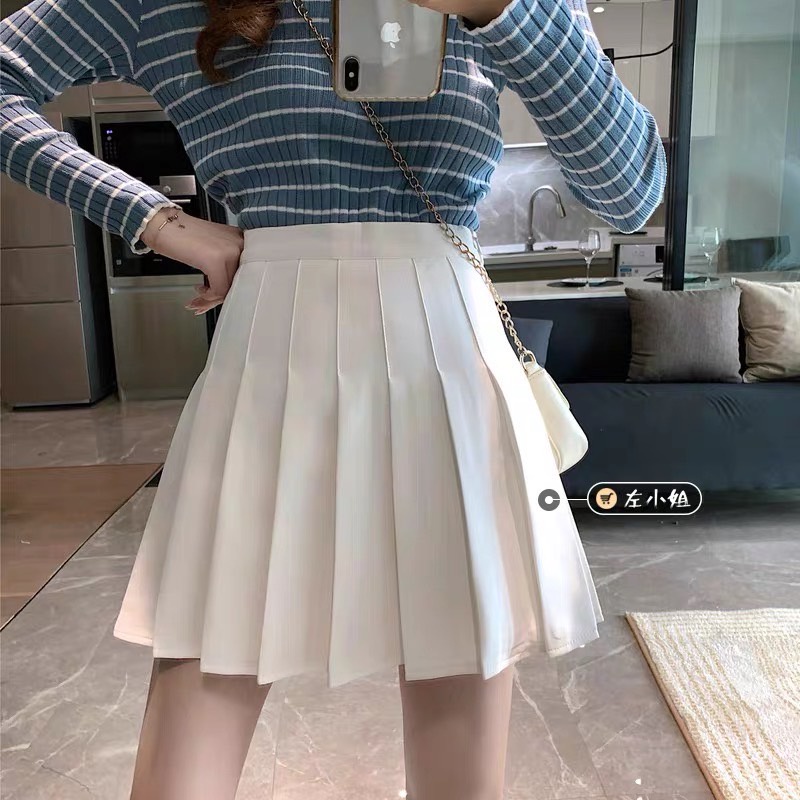 Chân váy tennis xếp ly lưng cao phong cách Hàn Quốc xixeoshop - v53