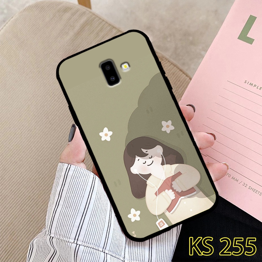 Ốp lưng Samsung J4/J4 Plus/J4 Core in hình Little Girl siêu đáng yêu, dễ thương_KINGSTORE.HN_Ốp SS