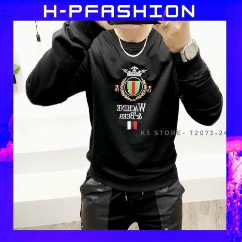 Áo Thun Nam Tay Dài 🔵 𝐅𝐑𝐄𝐄 𝐒𝐇𝐈𝐏 🔵 Áo Phông Nam Đẹp Vải Thun Co Giãn Thời Trang Hpfashion - Atnhp014