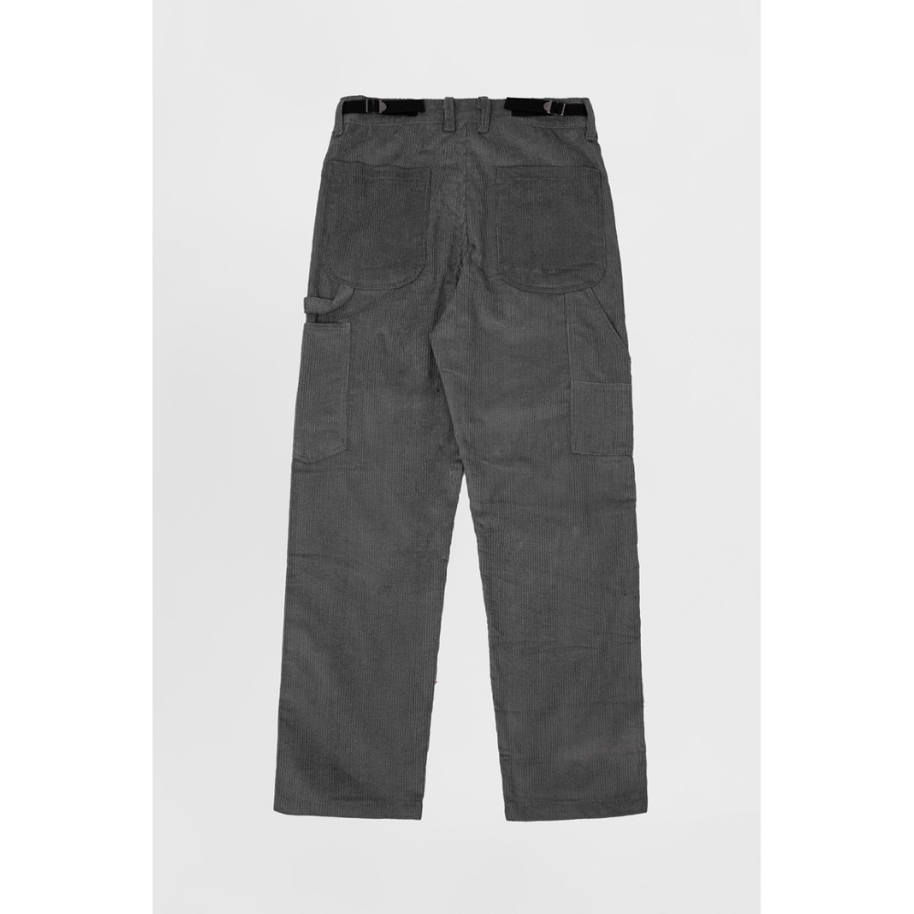 Quần tăm nhung màu xám đậm Tum Machines CORDUROY SLIM PANT - Earl Grey