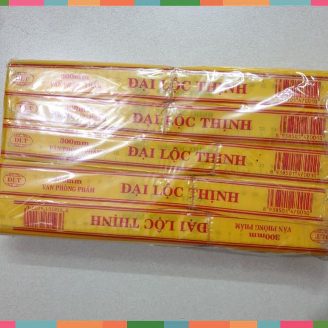 100 thước nhựa cứng 30cm Lộc Thịnh
