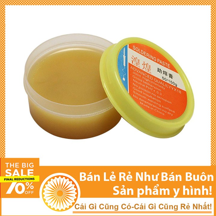 Mỡ Hàn Thiếc Hỗ Trợ Hàn Mạch Lọ To PASTE