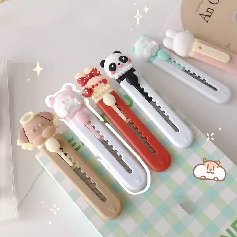 Dao Rọc Giấy Dao Cắt Giấy Hình Thú Hoạt Hình Cute Đẹp, Dễ Thương