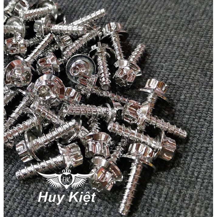 Bộ 3 Ốc Xoắn Salaya 5ly Gắn Dàn Áo Yamaha Như Exciter, Sirius, Jupiter MS3056