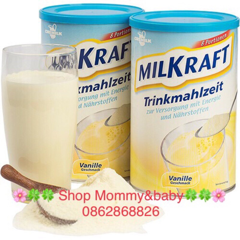  🌷[ Mua Sỉ giá tốt]🌷 sữa MILKRAFT 480g hàng nội địa Đức